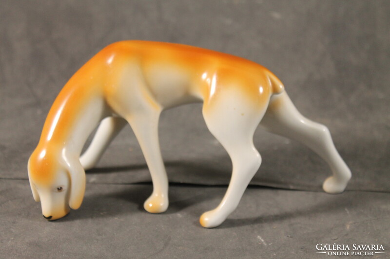 Hollóházi art deco kutya 765