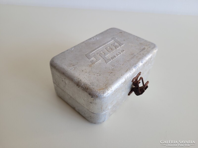 Retro Sport Presso kávéfőző doboz Lemezárúgyár