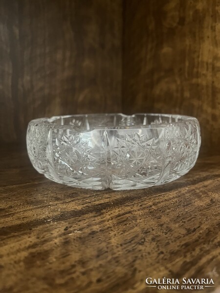 Kristály hamutartó