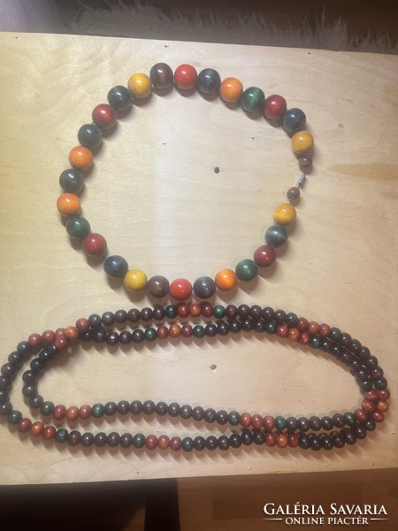 Retro fa nyakláncok