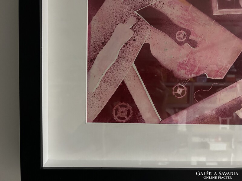 EfZámbó István, Kompzíció Fogaskerekekkel, aukción szerepelt!