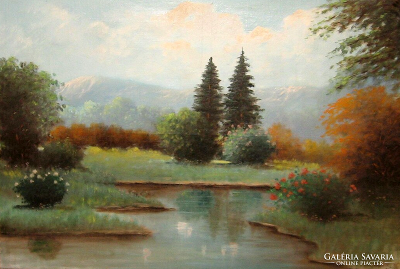 CSODÁS JELZETT / TORDAI SZÉKELY / NAGYMÉRETŰ TÁJKÉP