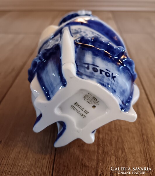 Régi Zsolnay Török János krumpli figura Lujza