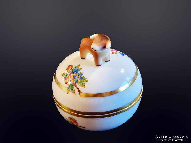 Herendi bika fogós viktória mintás bonbonier