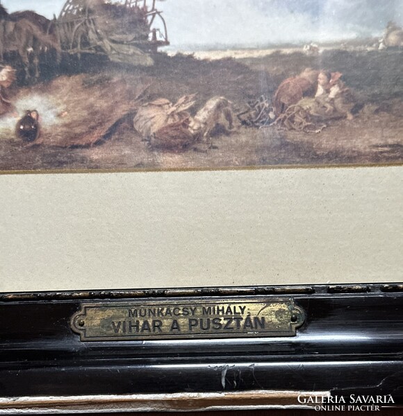 Munkácsy Mihály Vihar a pusztán