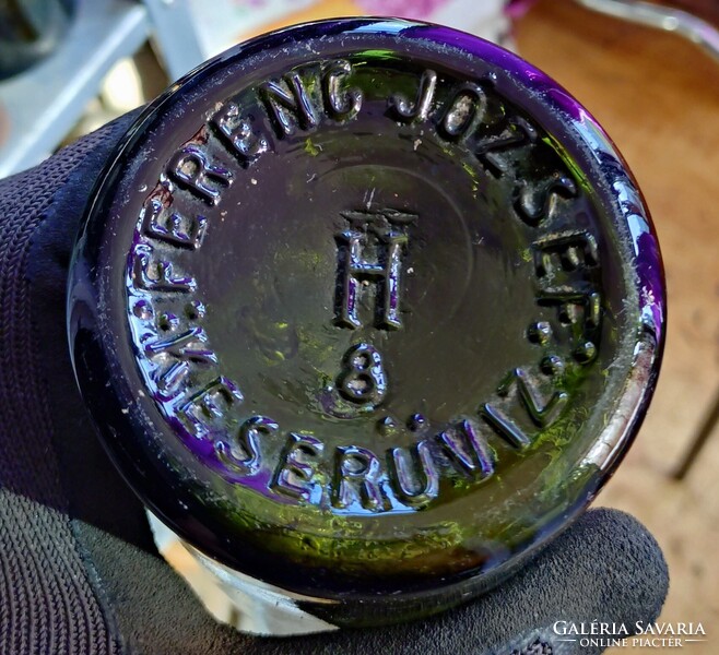Antik Ferenc József keserűvíz üveg