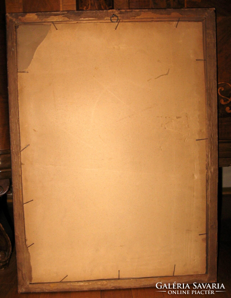 1800-as évekből GARANTÁLTAN EREDETI CSODÁS KARVALY MÓR  / 1860-1899 / : DOHÁNYZÓ INAS