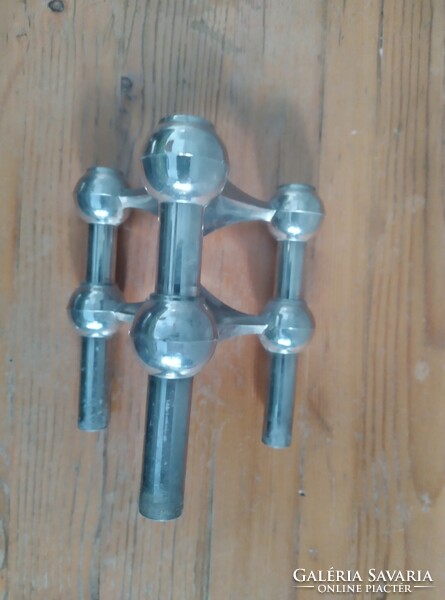 2 db Fritz Nagel retro moduláris gyertyatartó