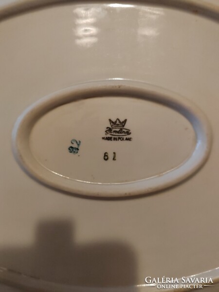 Régi, Jarolina Lengyel porcelán gyár 70-es évekből származó 22 darabos étkészlet