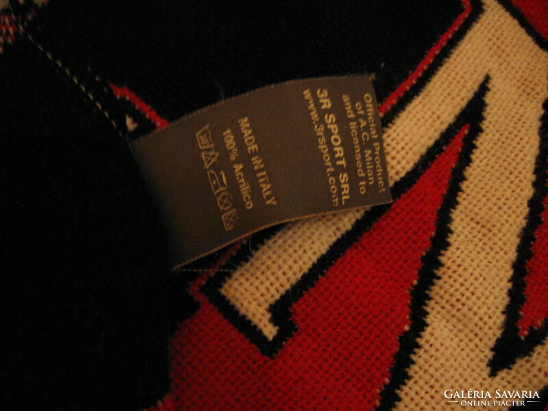 Ac milan 1967 original fan scarf