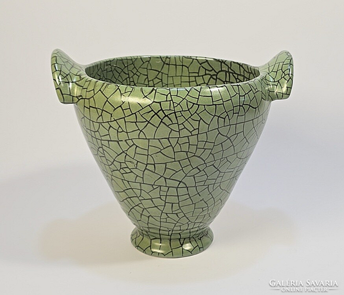 Gorka Géza - iparművészeti kerámia váza/kaspó