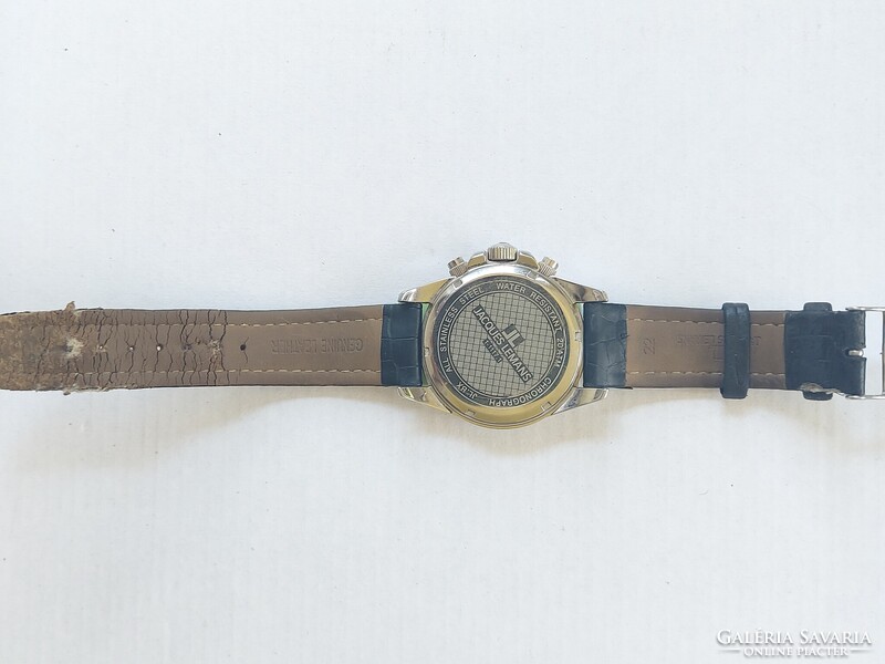 Jacques Lemans Chronograph férfi acél karóra