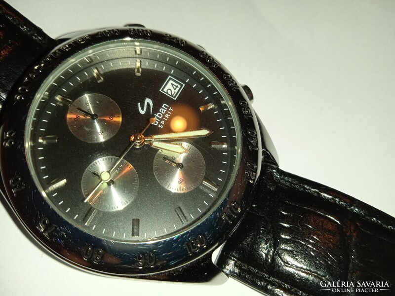 Urban Spirit Chrono Sport karóra kronográf funkcióval  - új elemmel - NEM HASZNÁLT!!!