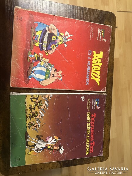 Újvidéki Asterix és Talpraesett Tom gyűjtemény Az/10-48 komplett