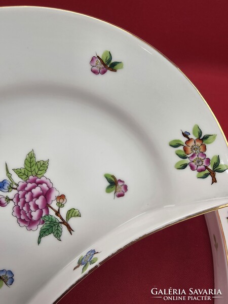 Herendi Eton mintás csontos tányérok