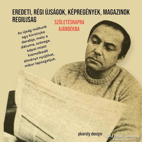 1966 január 13  /  Népszabadság  /  Születésnapra RETRO újság Ssz.:  34693