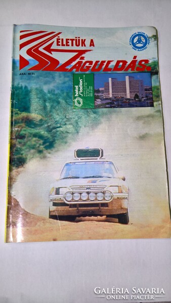 Retro Autós újság az I. Magyar versenyautó kiállítás reklám magazinja Forma 1 aktualitásokkal