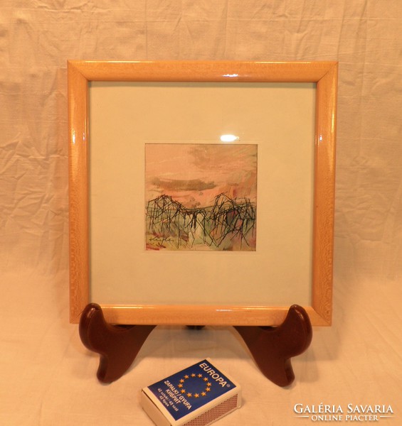 Kedei Zoltán V. akvarel