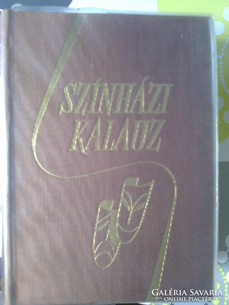 Színházi kalauz 1962-ből! hibátlan