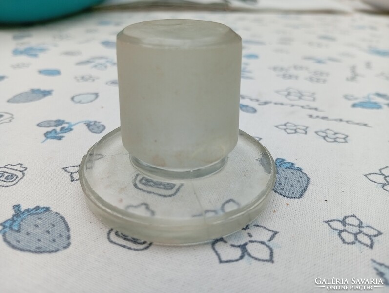 Gyógyszeres, orvosságos patikai  üveg kupak dugó fedél