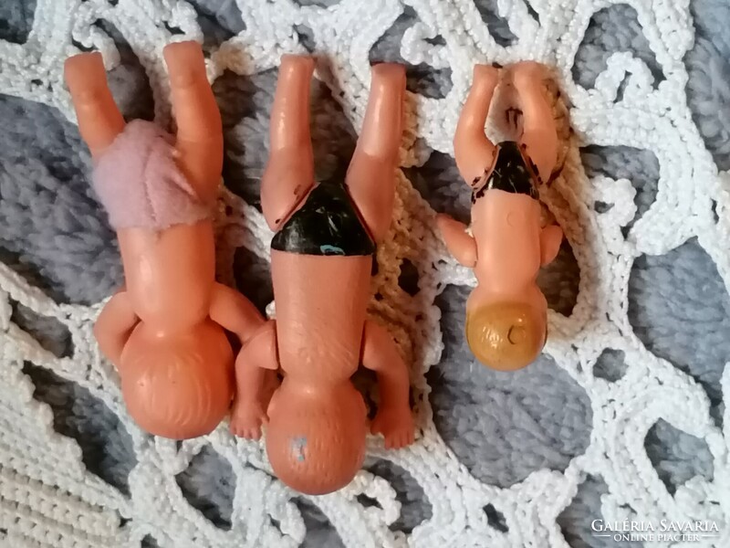 Retro mini gumibabák, babaházba a hetvenes évekből  32.