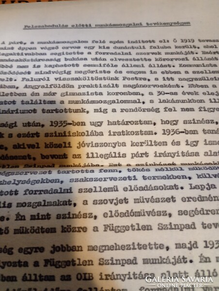Kis József Filmrendező született 1917 hagyatéka Kossuth díjas iratok feltöltés folyamatosan