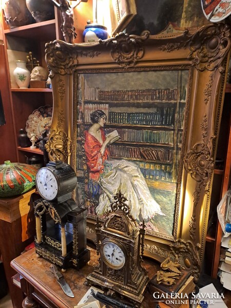 EREDETI MÁRK LAJOS : OLVASÓ HÖLGY