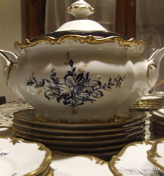 REICHENBACH  ÉTKÉSZLET 6SZ. 34DB-OS, VADONAT ÚJ