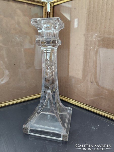 Kristály gyertyatartó?