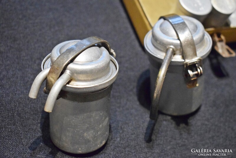 Sport Presso régi túra kiránduló kemping kávéfőző készlet módosított Fémfeldolgozó V. Szeged