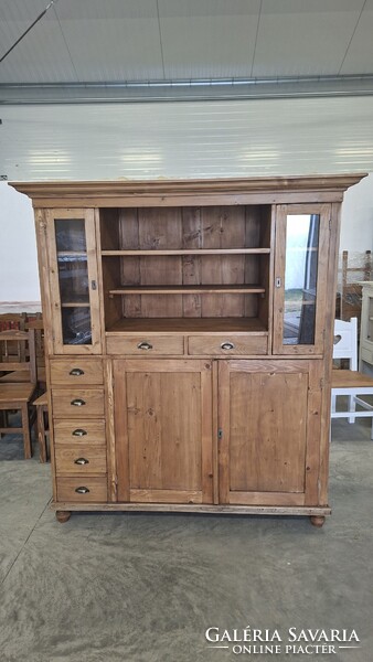 Vitrin tálalószekrény komód sokfiókos komód