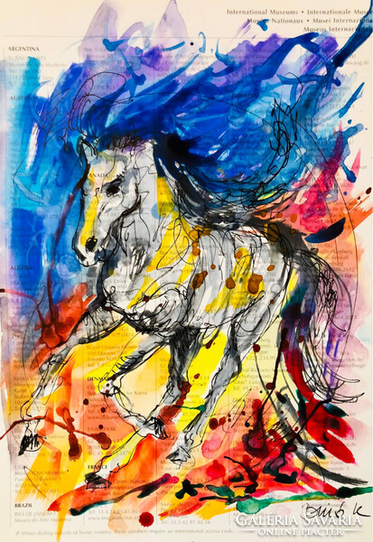 Lovak sorozat. Horse series art by Konrad Biro. Rajongóknak kötelező!