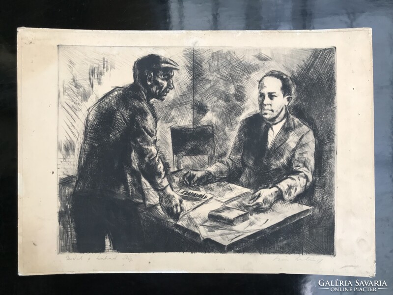 Különleges rézkarc ! 8