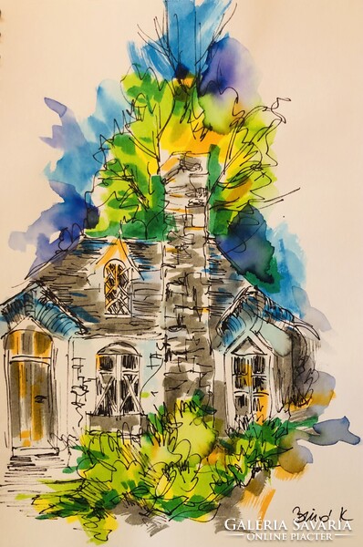 A régi ház. Igazi rusztikus hangulat ! Rajongóknak kötelező!