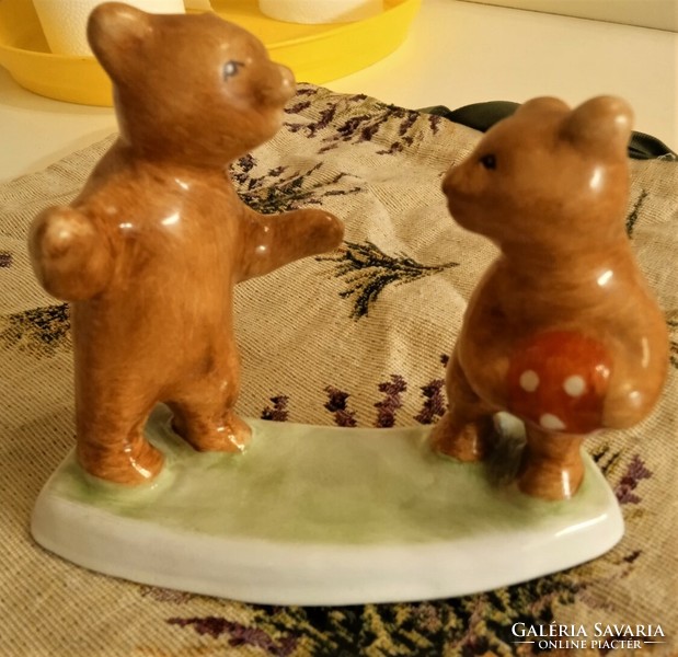 Porcelain soccer figure Hungarian