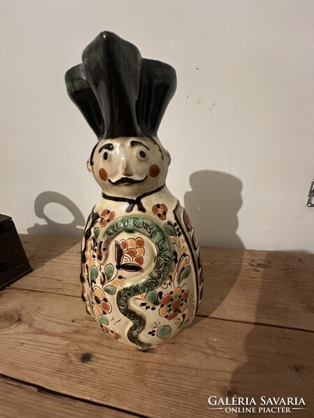 Kántor és Kun Gazda Nagyméretű 27 cm Miska kancsó nagyon szép állapotban.