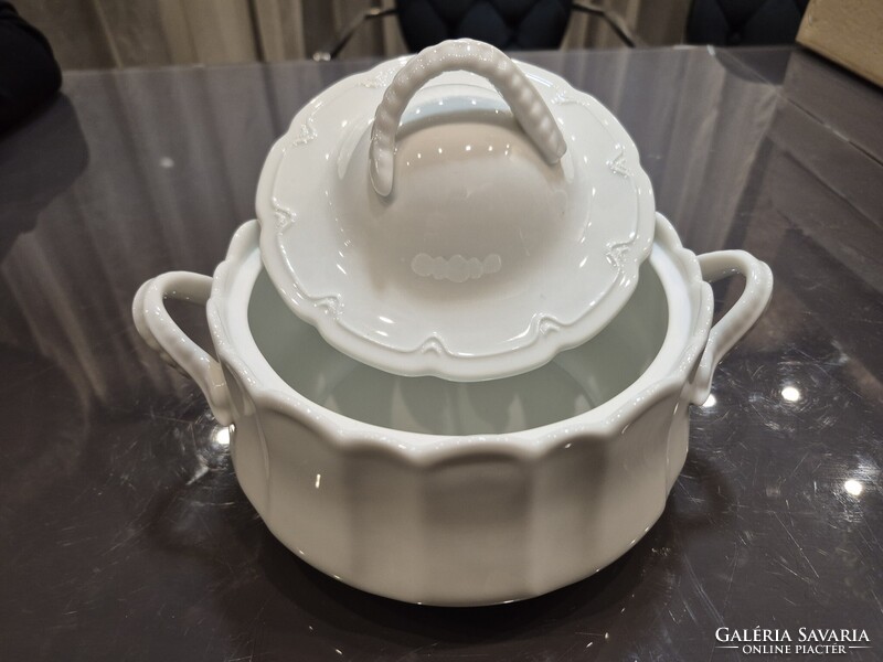 Kétszemélyes Leveses kínáló tál