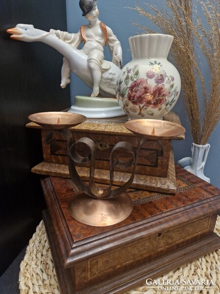 Industriális gyertyatartó