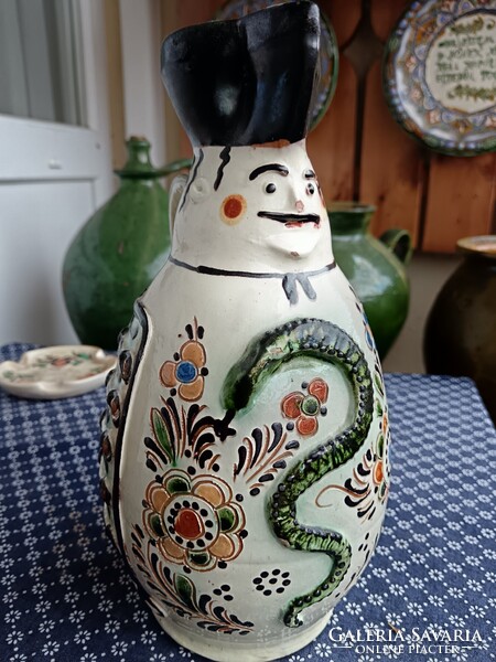 Ritka Kántor Sándor miska kancsó Karcagról