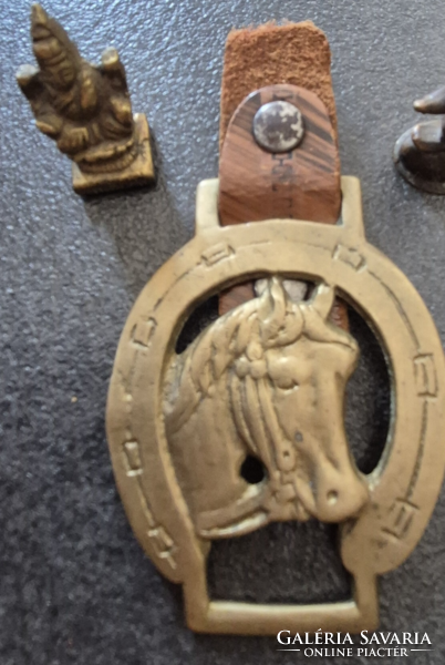 Réz szerencsehozó lópatkó