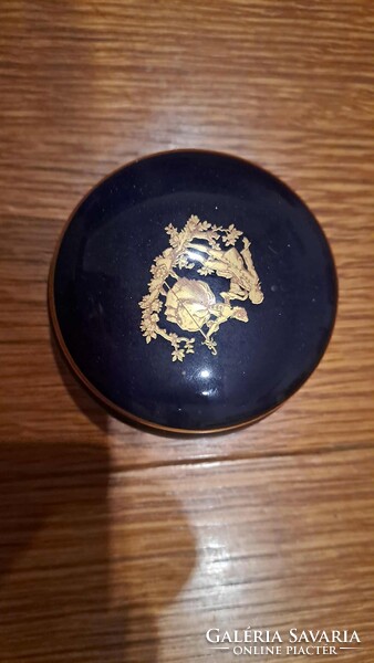 Francia Porcelán ékszertartó