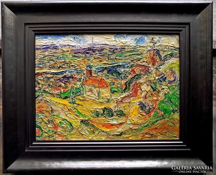 Zámbó Attila: Budaörs Kő - Hegyi kápolna Garantáltan eredeti