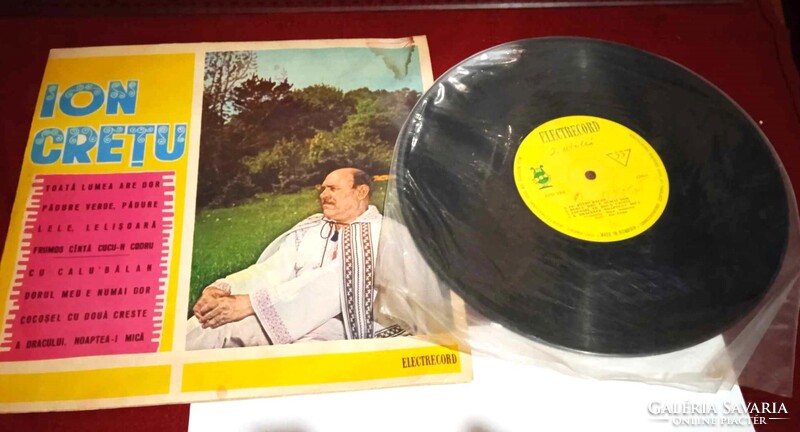 Ion CRETU from Electrecord Romania, In good condition for its age. Great item for lovers of old musi