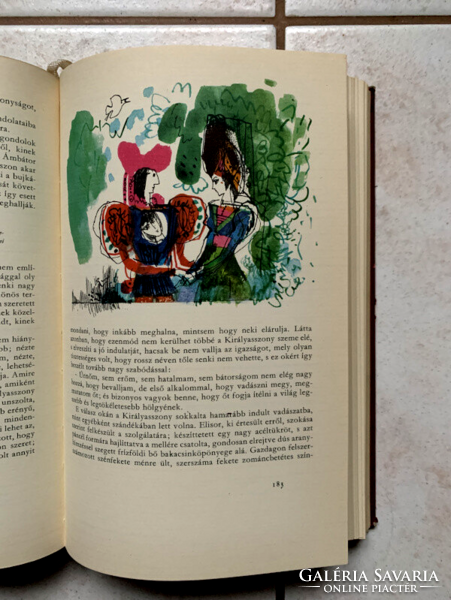 Navarrai Margit: Heptameron - sorszámozott példány - Würtz Ádám illusztrációival