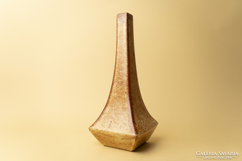 Retró Olasz Bertoncello Kerámia Váza / Régi / Mid Century / Roberto Rigon