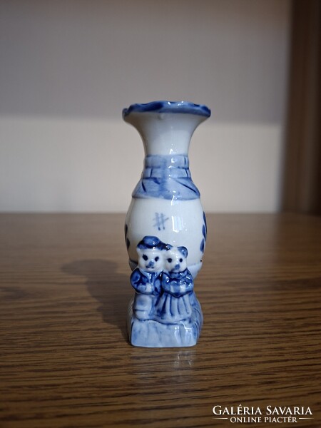 Porcelán figurás váza. Hibátlan.