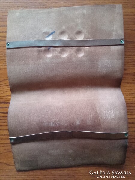 Jelzett Nagy Nóra bőr könyvborító