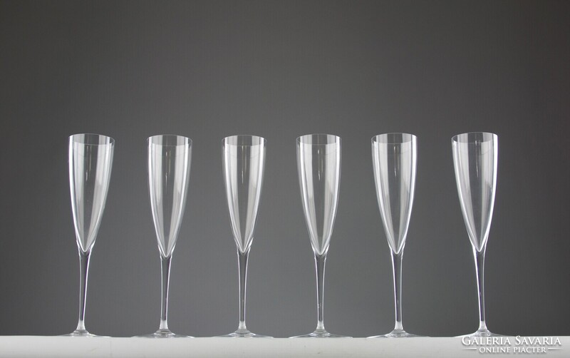 CHAMPAGNE CLUB - BACCARAT "Dom Pérignon" Pezsgőspohár Készlet (6 db)
