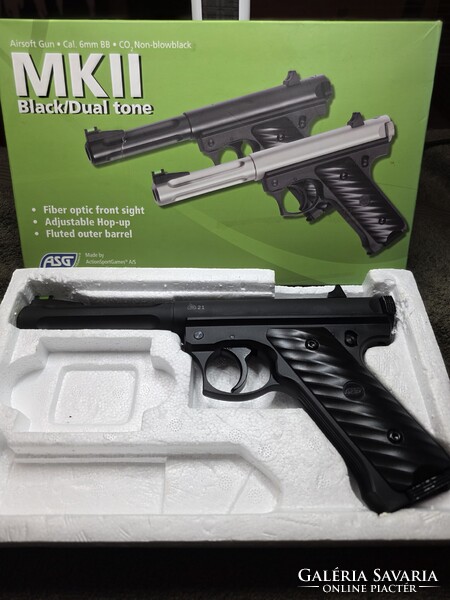 ASG MK II. Black Dual tone -Co2-  6 mm airsoft pisztoly