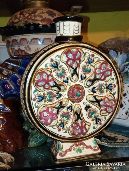 Antik kulacs 23 cm magas a képeken látható állapotban jelzés nélkül